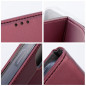 Apple iPhone 12 Portefeuilles Smart Magneto book Bourgogne