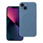 Apple iPhone 13 Coque Silicone Mag Cover MagSAFE  Bleu