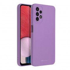 Samsung Galaxy A13 LTE Coque Roar Luna Monochromatique, Élégant, Un accessoire esthétique  Violet (Violet)