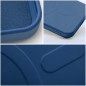 Apple iPhone 11 Pro Max Coque Silicone Mag Cover MagSAFE  Bleu