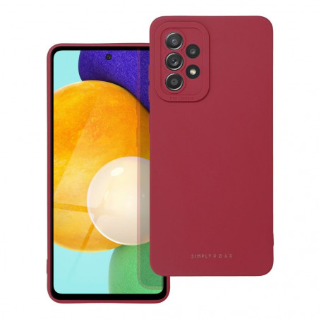 Samsung Galaxy A52 5G Coque Roar Luna Monochromatique, Élégant, Un accessoire esthétique  Rouge