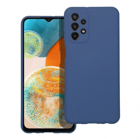 Samsung Galaxy A23 5G Coque Silicone Élégant  Bleu