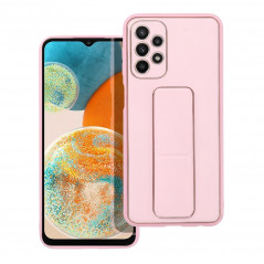 Samsung Galaxy A23 5G Coque LEATHER Case Kickstand Rose