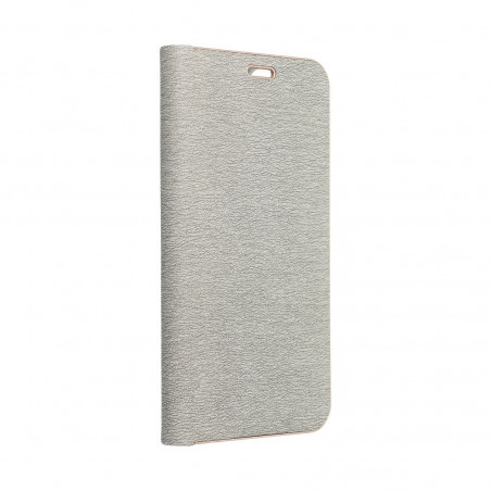 Samsung Galaxy S23 Plus 5G Portefeuilles LUNA Book Gold Élégant  Argenté