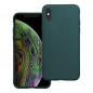 Apple iPhone XS Coque MATT Vert foncé