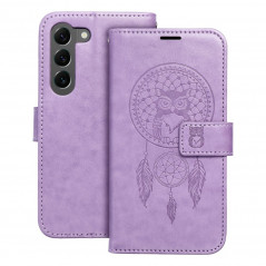 Samsung Galaxy S23 5G Portefeuilles MEZZO Book Capteurs de rêve  Violet (Purple)