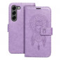 Samsung Galaxy S23 5G Portefeuilles MEZZO Book Capteurs de rêve  Violet (Purple)