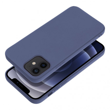 Apple iPhone 12 Pro Coque MATT Bleu