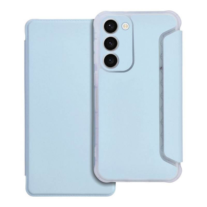 Samsung Galaxy S23 Plus 5G Portefeuilles Piano Book Bleu clair