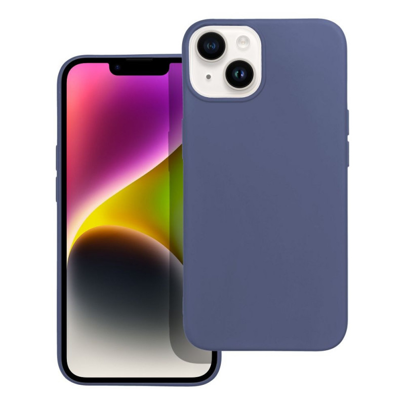 Apple iPhone 14 Pro Max Coque MATT Bleu