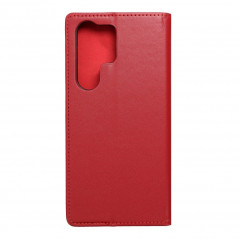 Samsung Galaxy S23 Ultra 5G Portefeuilles Leather case SMART PRO Élégant  Bordeaux