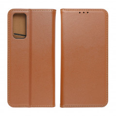Samsung Galaxy S23 5G Portefeuilles Leather case SMART PRO Élégant  Brun