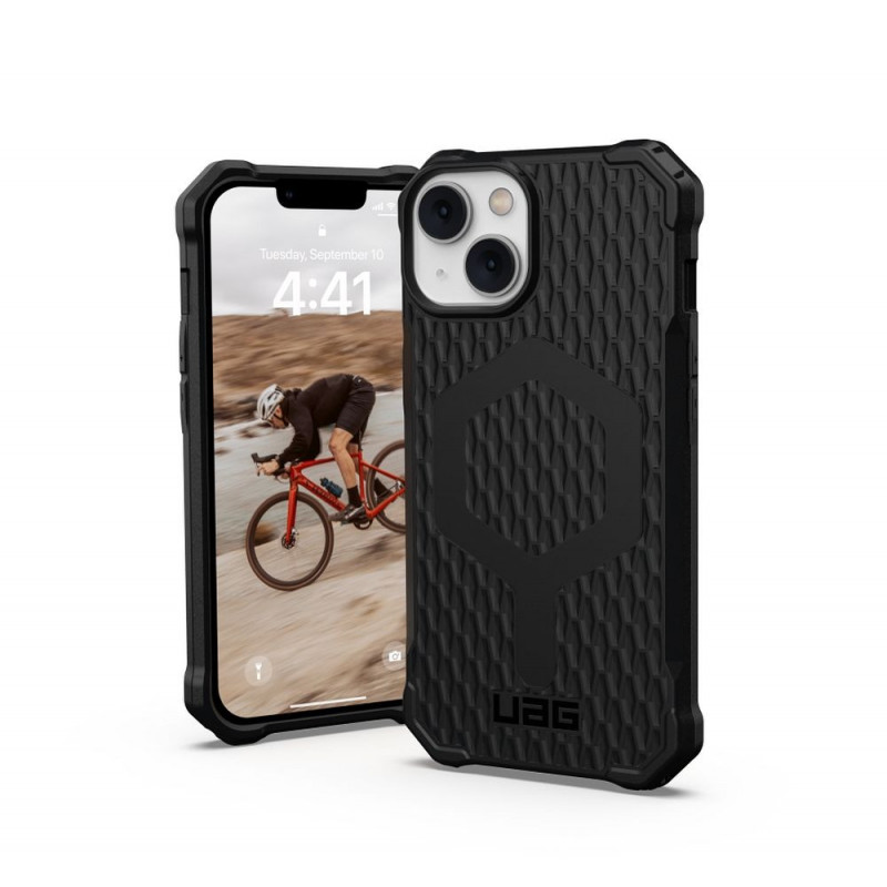 Apple iPhone 14 Plus Coque Urban Armor Gear Armor Étui haut de gamme  MagSAFE  Noir