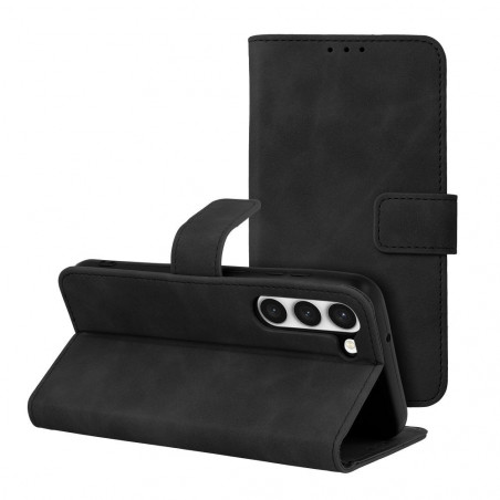 Samsung Galaxy S23 5G Portefeuilles TENDER Book Noir