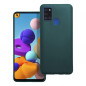 Samsung Galaxy A21s Coque MATT Vert foncé