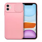 Apple iPhone 11 Coque Slide Rose clair