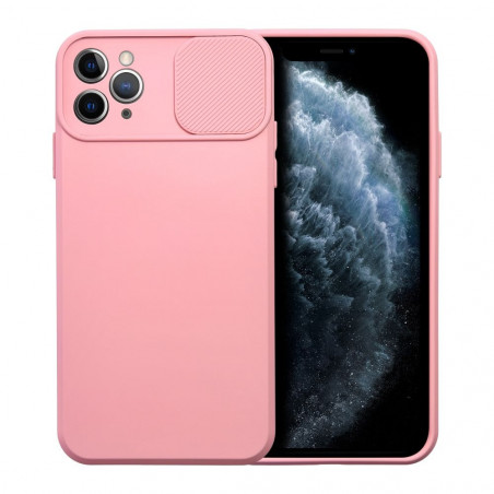Apple iPhone XS Max Coque Slide Rose clair