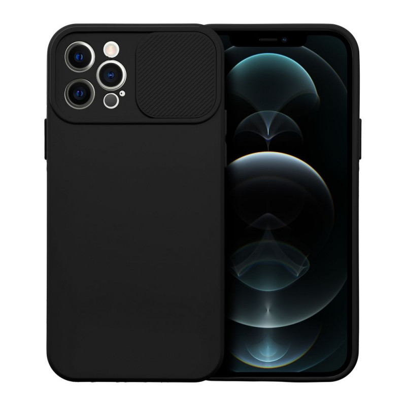 Apple iPhone 12 Pro Coque Slide Noir