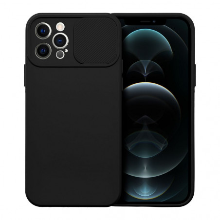 Apple iPhone 12 Pro Coque Slide Noir