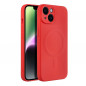 Apple iPhone 14 Coque Silicone Mag Cover MagSAFE  Rouge
