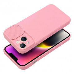 Apple iPhone 13 Coque Slide Rose clair