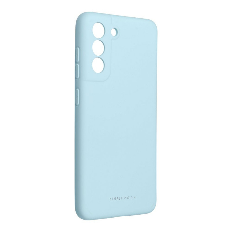 Samsung Galaxy S21 FE 5G Coque Roar Space Monochromatique, Élégant  Bleu ciel
