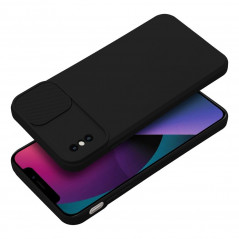 Apple iPhone X Coque Slide Noir