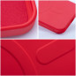 Apple iPhone 12 Pro Max Coque Silicone Mag Cover MagSAFE  Rouge