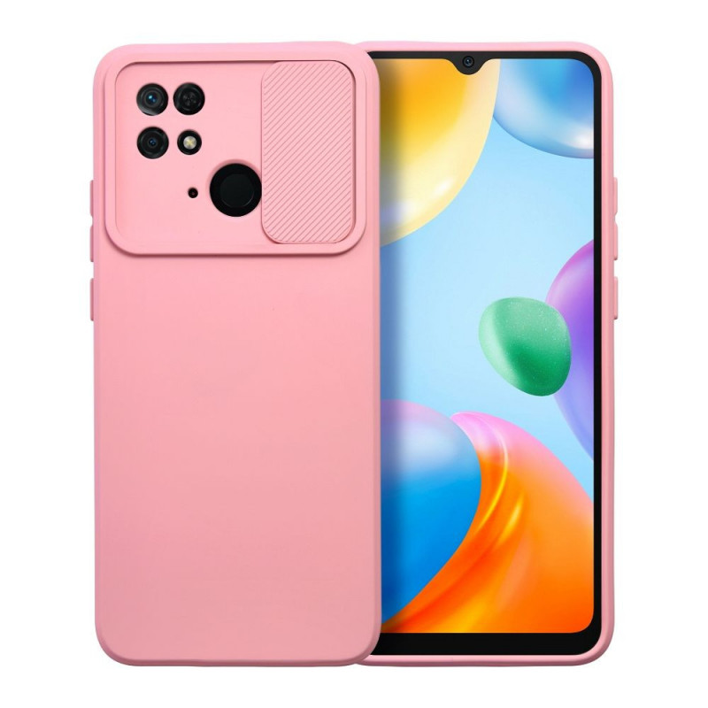 XIAOMI Redmi 10C Coque Slide Rose clair