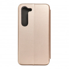 Samsung Galaxy S23 5G Portefeuilles Book Elegance Élégant  Or