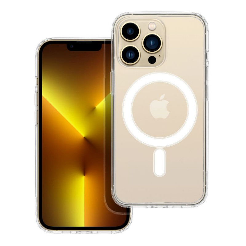 Apple iPhone 13 Pro Coque Clear Mag Cover MagSAFE  Transparent