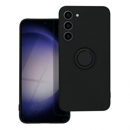 Samsung Galaxy S23 Plus 5G Coque Silicone ring Noir