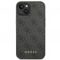 Apple iPhone 14 Plus Coque Guess 4G Gold Logo Élégant  Gris