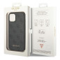 Apple iPhone 14 Plus Coque Guess 4G Gold Logo Élégant  Gris