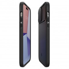 Apple iPhone 14 Pro Max Coque Spigen Optik Armor Noir