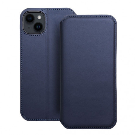 Apple iPhone 14 Plus Portefeuilles Dual Pocket book Marine