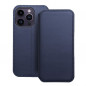 Apple iPhone 14 Pro Portefeuilles Dual Pocket book Marine