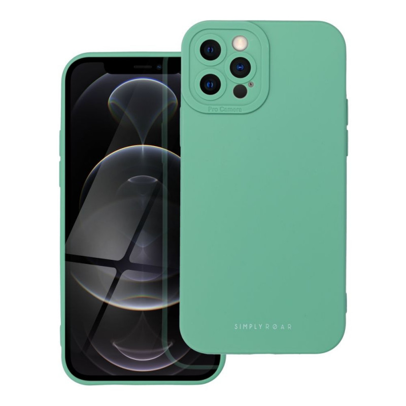 Apple iPhone 12 Pro Coque Roar Luna Monochromatique, Élégant, Un accessoire esthétique  Vert