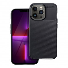 Apple iPhone 13 Pro Coque Carbon premium Élégant  Noir