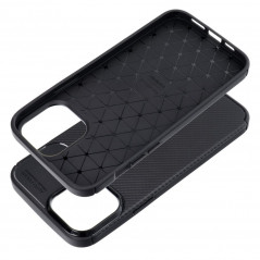 Apple iPhone 13 Pro Coque Carbon premium Élégant  Noir