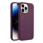 Apple iPhone 14 Pro Max Coque Leather Mag Cover Élégant  MagSAFE  Violet foncé