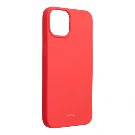 Apple iPhone 14 Coque Roar Colorful Jelly Rose pêche