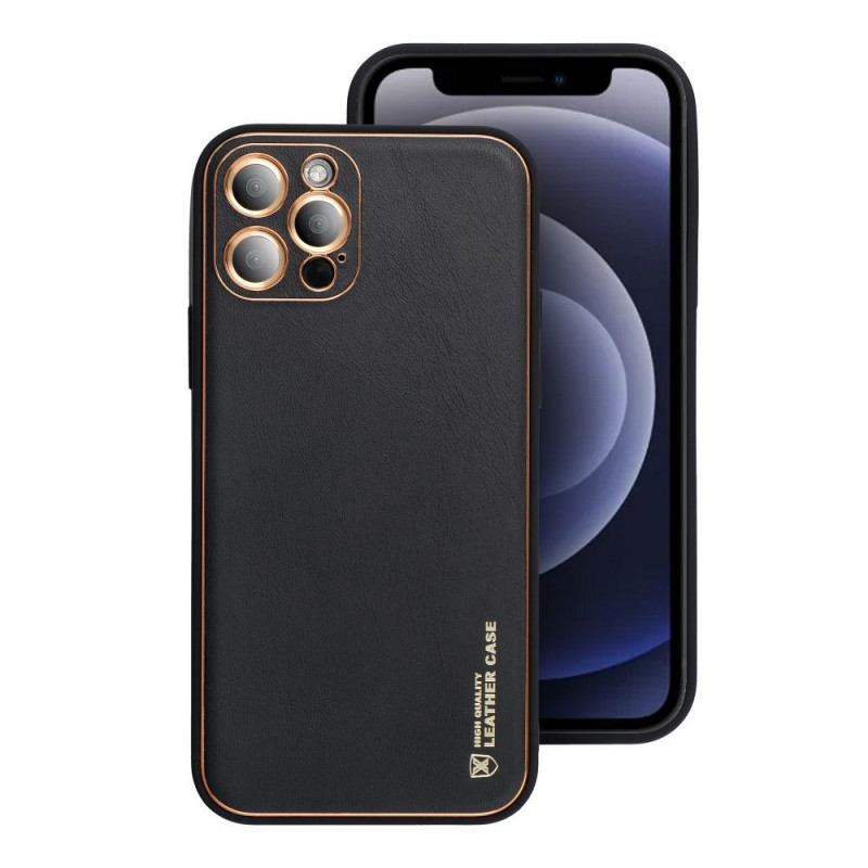 Samsung Galaxy A23 5G Coque Leather Noir