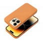 Apple iPhone 14 Pro Coque Leather Mag Cover Élégant  MagSAFE  Orange