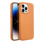 Apple iPhone 14 Pro Max Coque Leather Mag Cover Élégant  MagSAFE  Orange