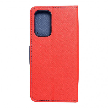 Samsung Galaxy A23 5G Portefeuilles Fancy Book Rouge / Marine