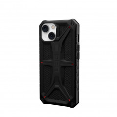 Apple iPhone 14 Plus Coque Urban Armor Gear Monarch Étui haut de gamme  MagSAFE  Noir kevlar