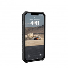 Apple iPhone 14 Plus Coque Urban Armor Gear Monarch Étui haut de gamme  MagSAFE  Noir kevlar