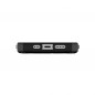 Apple iPhone 14 Plus Coque Urban Armor Gear Monarch Étui haut de gamme  MagSAFE  Noir kevlar