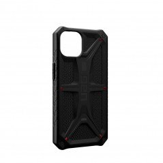 Apple iPhone 14 Plus Coque Urban Armor Gear Monarch Étui haut de gamme  MagSAFE  Noir kevlar